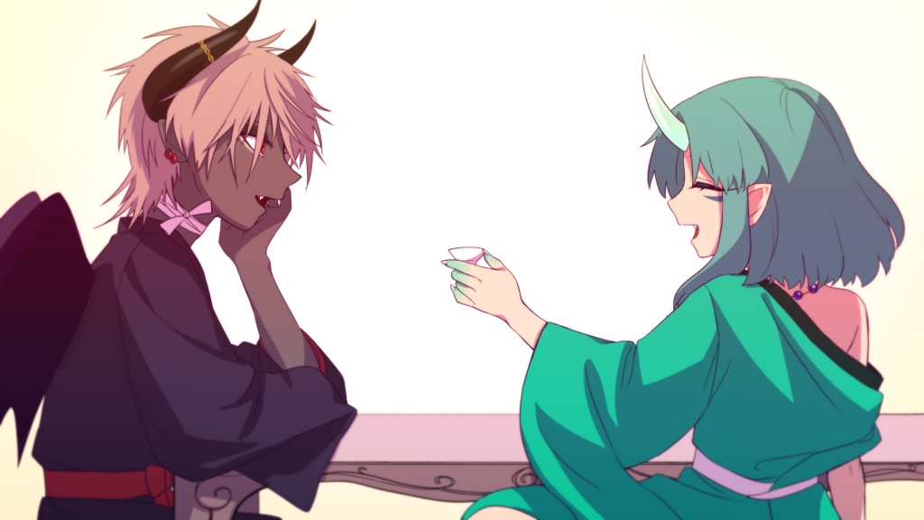 【色鬼から色をもらうほのぼのシミュレーション】「いろおにほへと~体験版~」