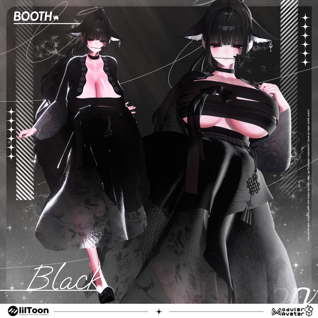 【VRChat】【Fusion Hanbok 퓨전한복】【ミルティナ/Milltina/愛莉/Airi】