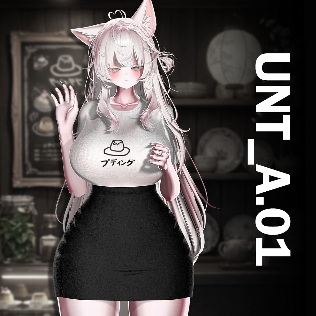 [PB]【VRChat】【UNT_A_0.1】【ミルティナ/Milltina】