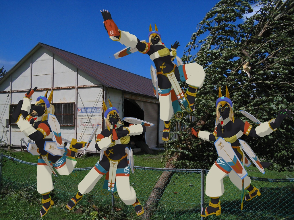 【VRChat想定】オリジナル3Dモデル「ビス子」