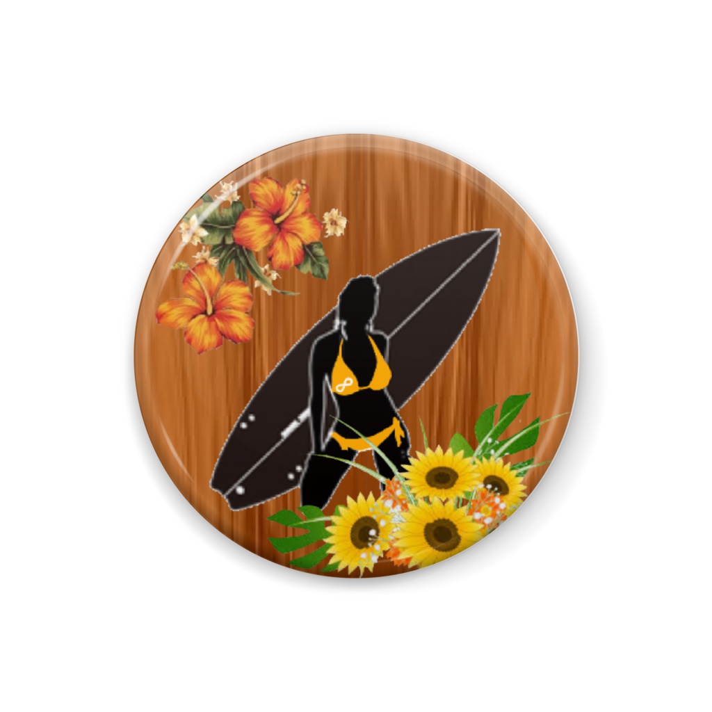 ♪罪と夏 イメージ缶バッジ(31mm)