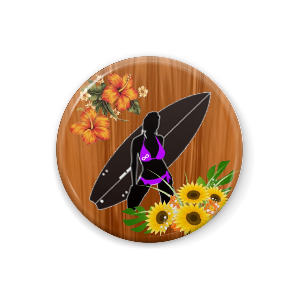 ♪罪と夏 イメージ缶バッジ(31mm)