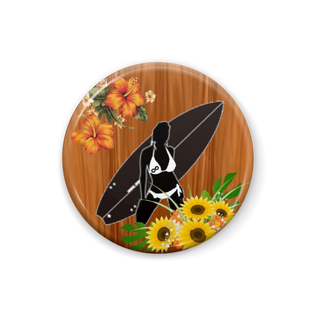 ♪罪と夏 イメージ缶バッジ(31mm)