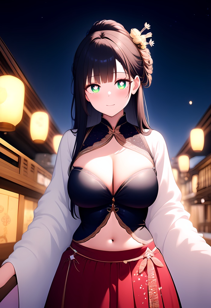 大正ロマン風の女の子