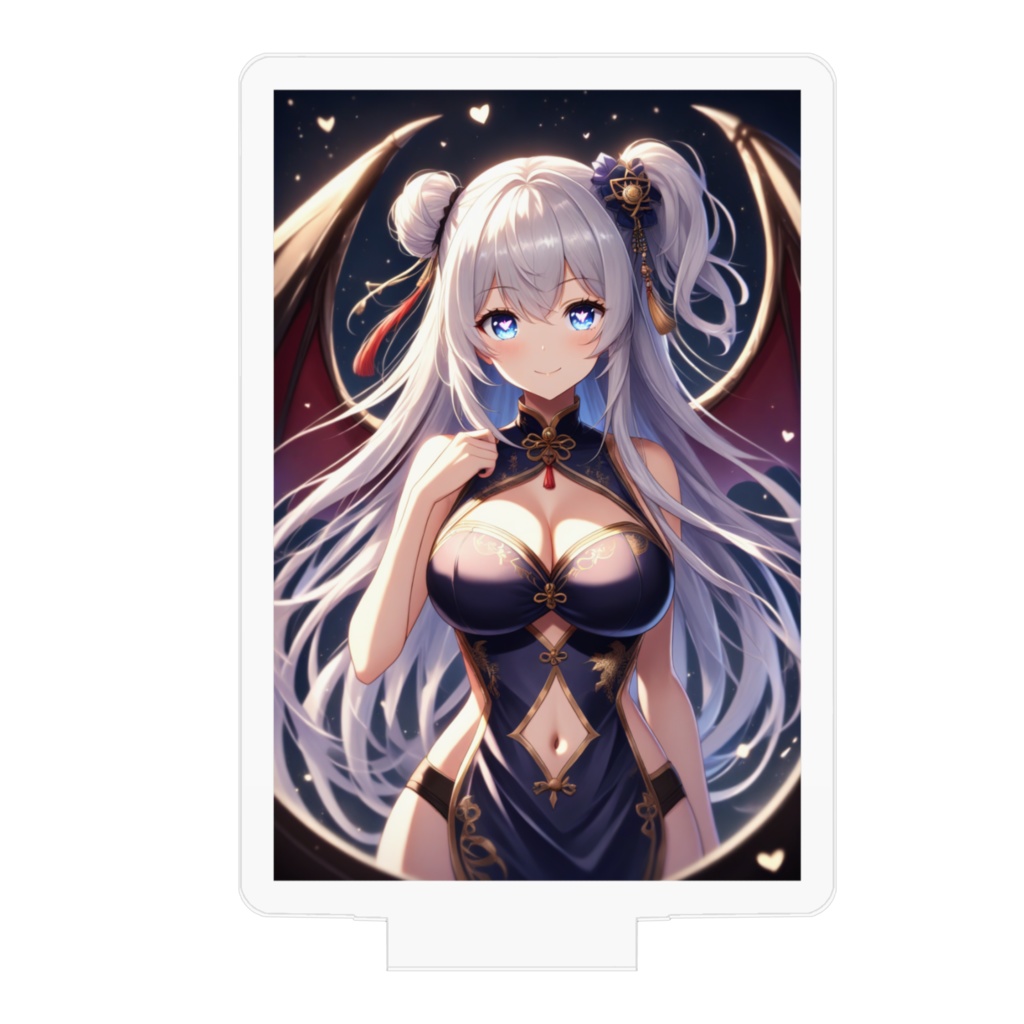 チャイナドレスの女の子