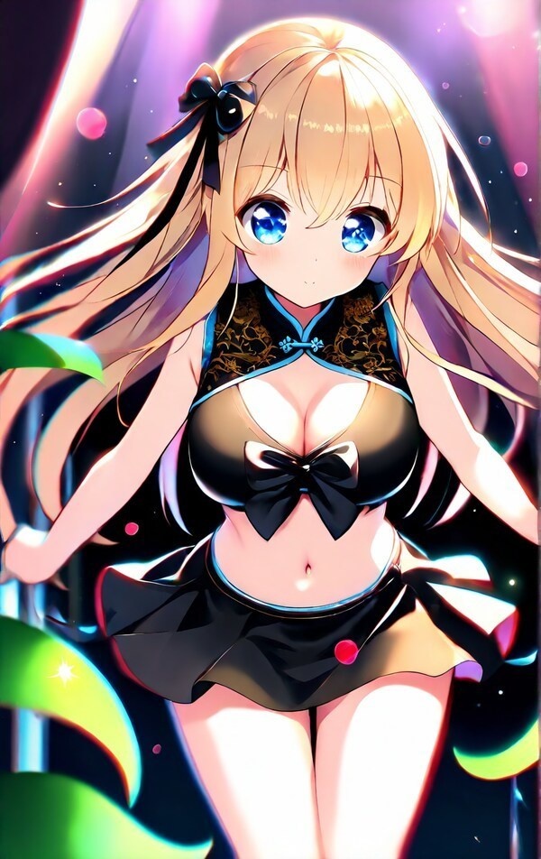 チャイナドレスの女の子
