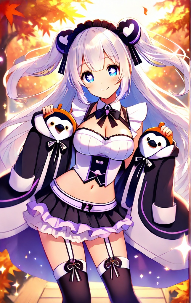 ペンギンとメイド