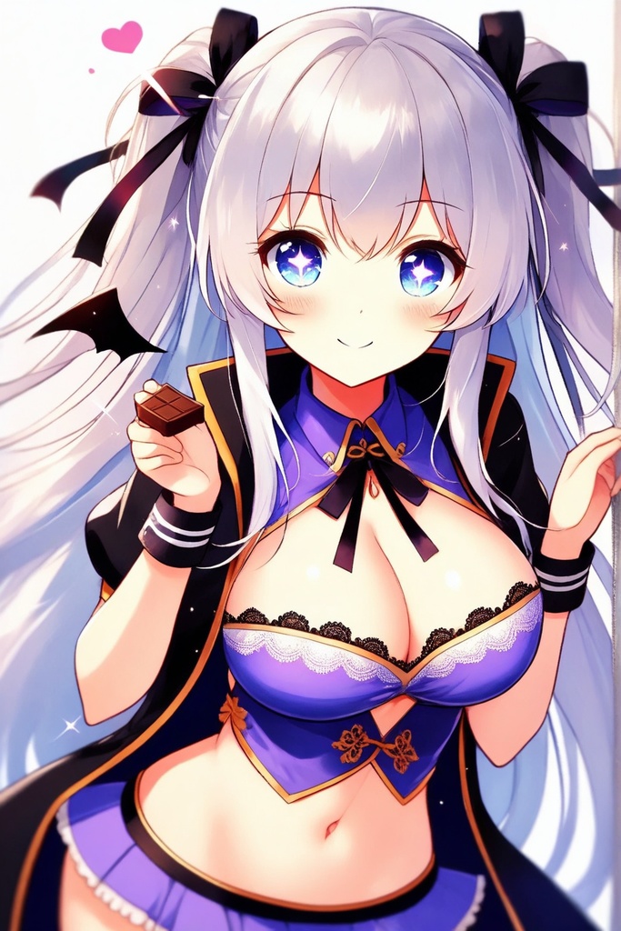 チャイナドレスの銀髪の美少女