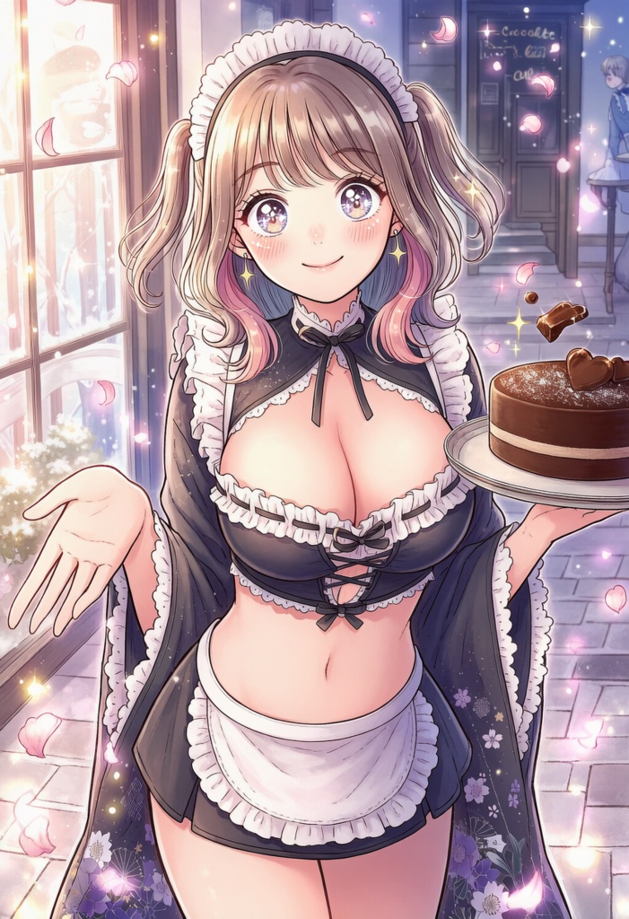 メイドの女の子