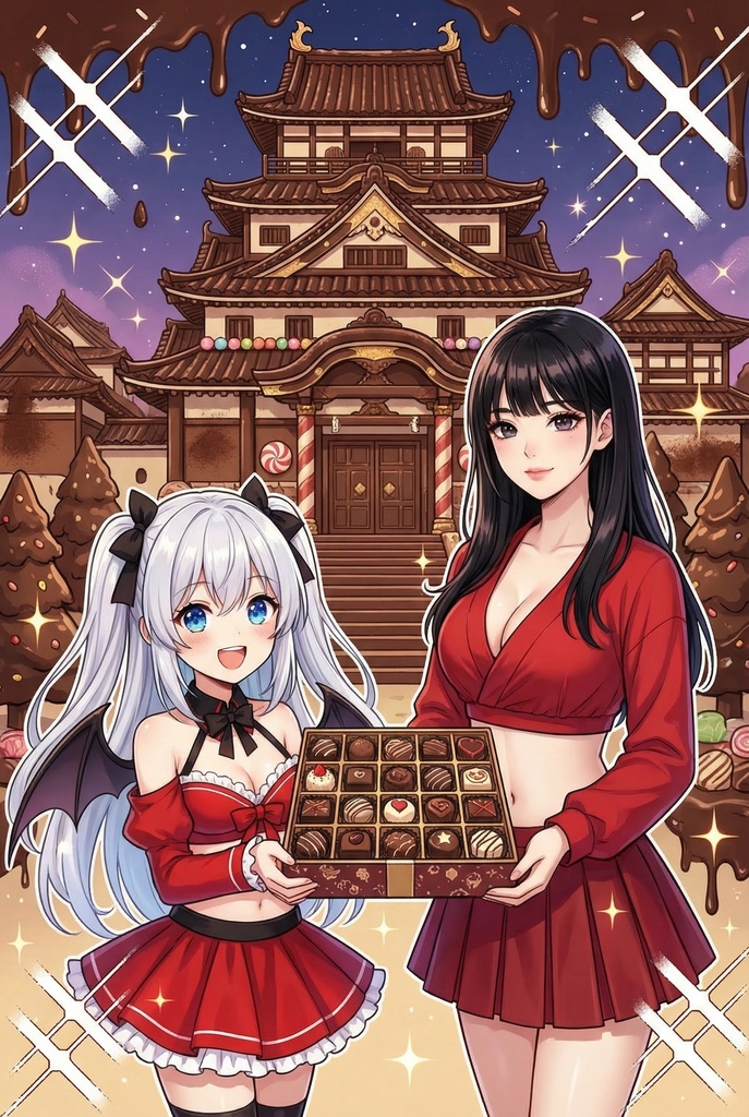 バレンタインの美女