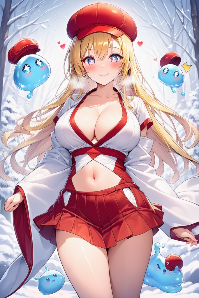 ⚾きらめき赤キャップガールNovelAI 30枚セット⚾