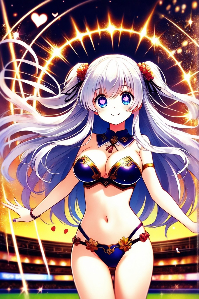 ビキニアーマーの美少女