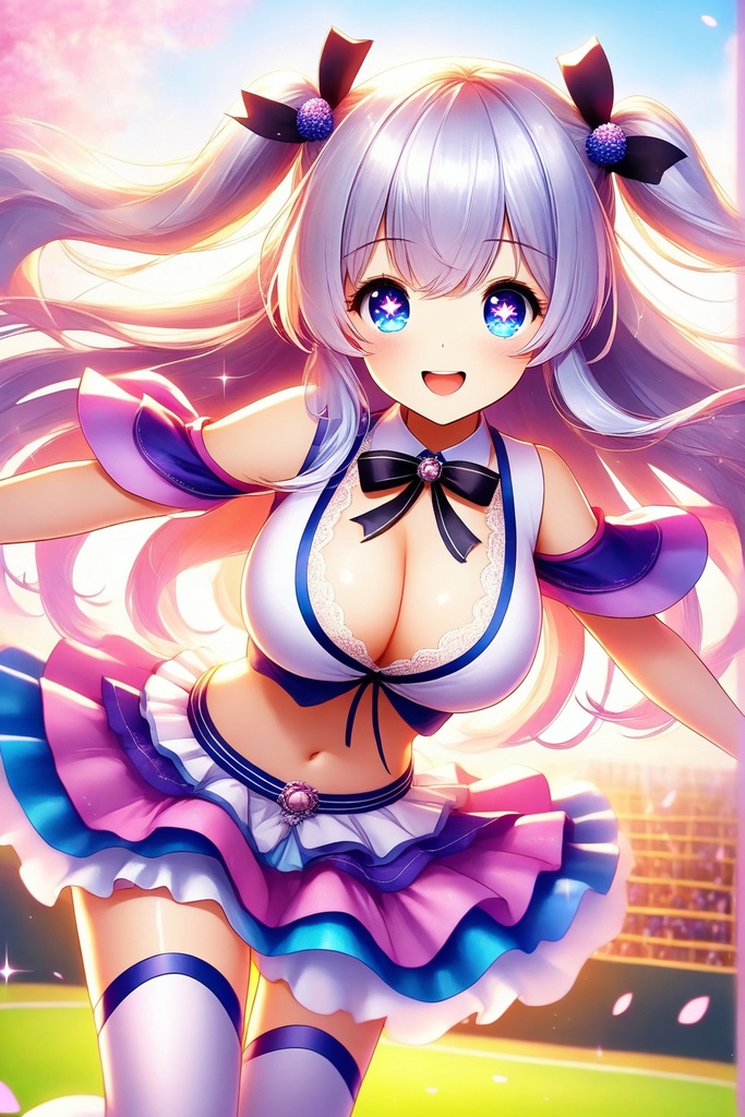 アイドルの美少女