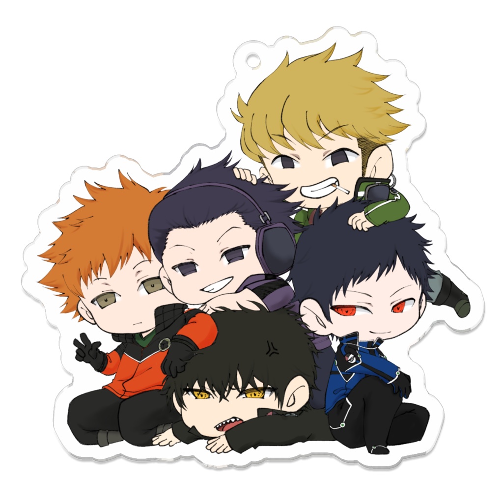 わちゃわちゃアクキー