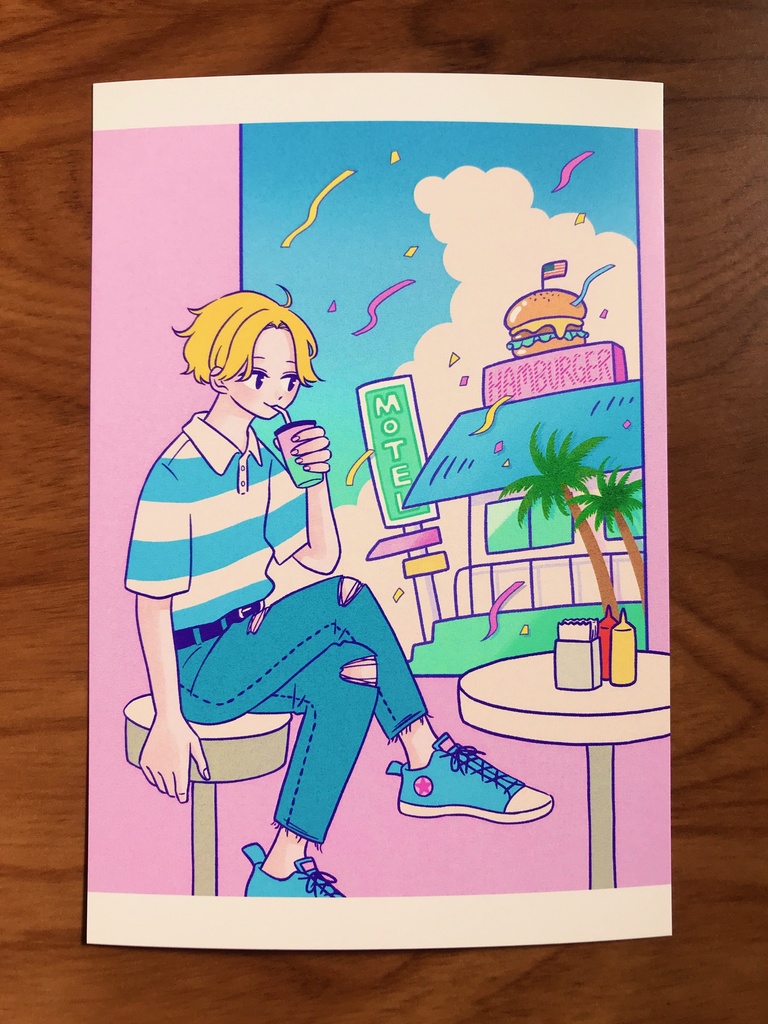 ポストカード「ひとやすみ」