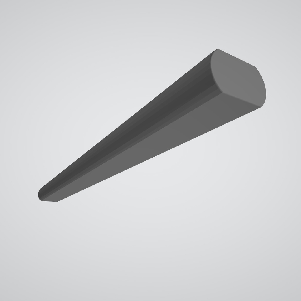 穴の空いた棒STL