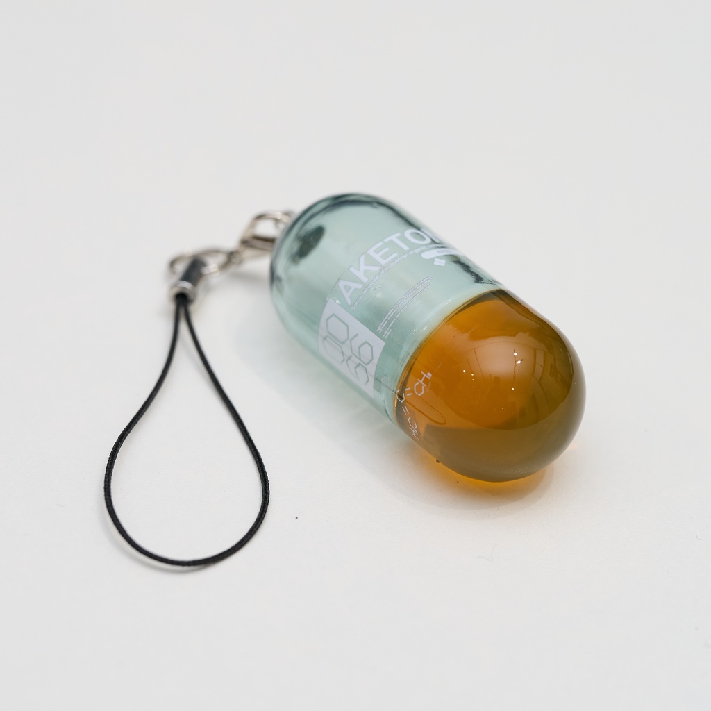 中級アケトンをイメージしたキーホルダー