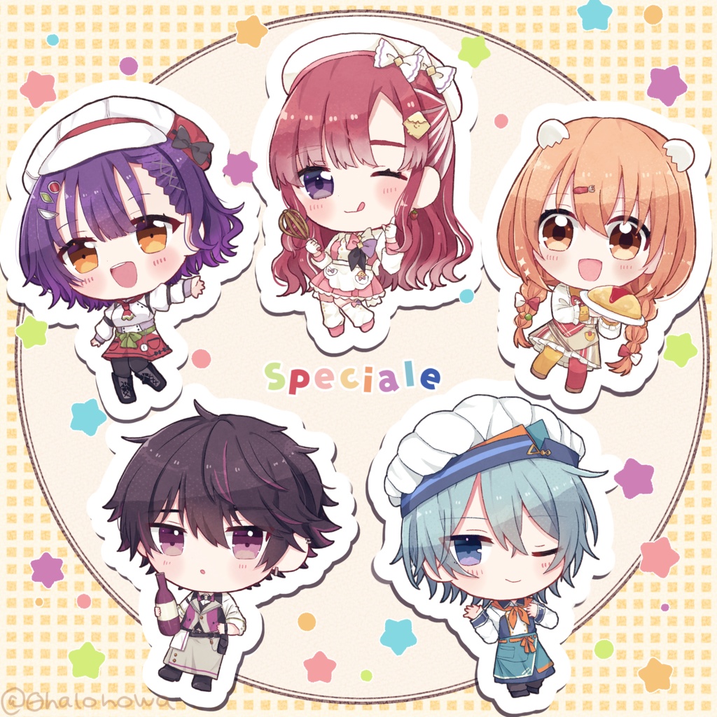 【非公式】すぺしゃーれステッカー