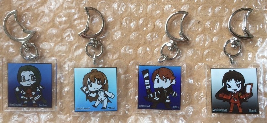 シュタット支部エース先輩組アクキーセット