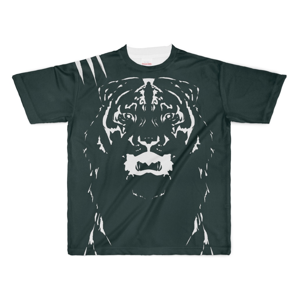 虎のアップTシャツ