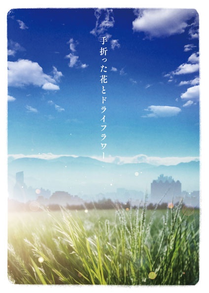 手折った花とドライフラワー