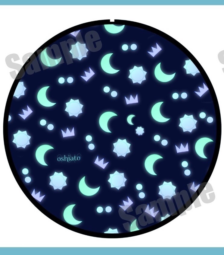 忍跡缶ミラー(モチーフver)