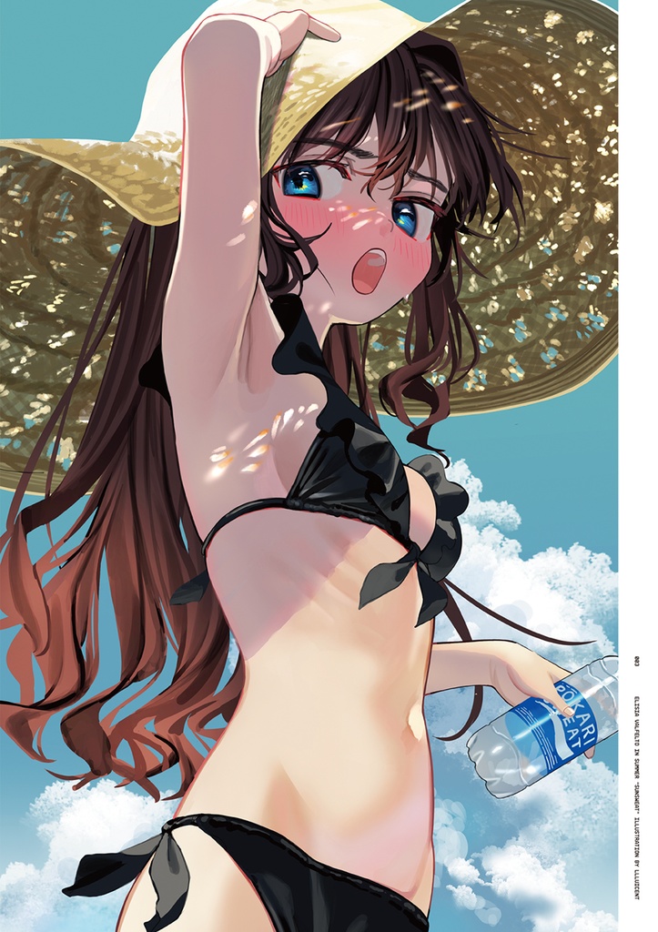 【エリシアちゃん水着本】SUNSWEAT【Illustration book】
