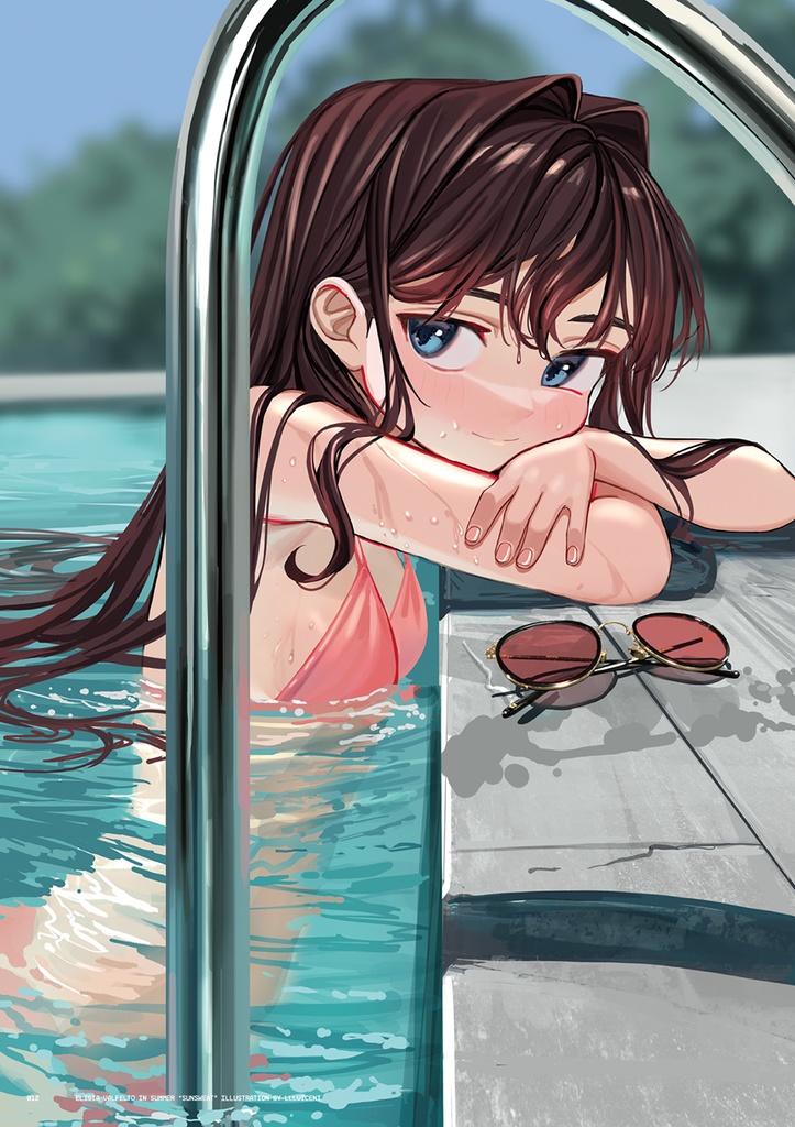【エリシアちゃん水着本】SUNSWEAT【Illustration book】