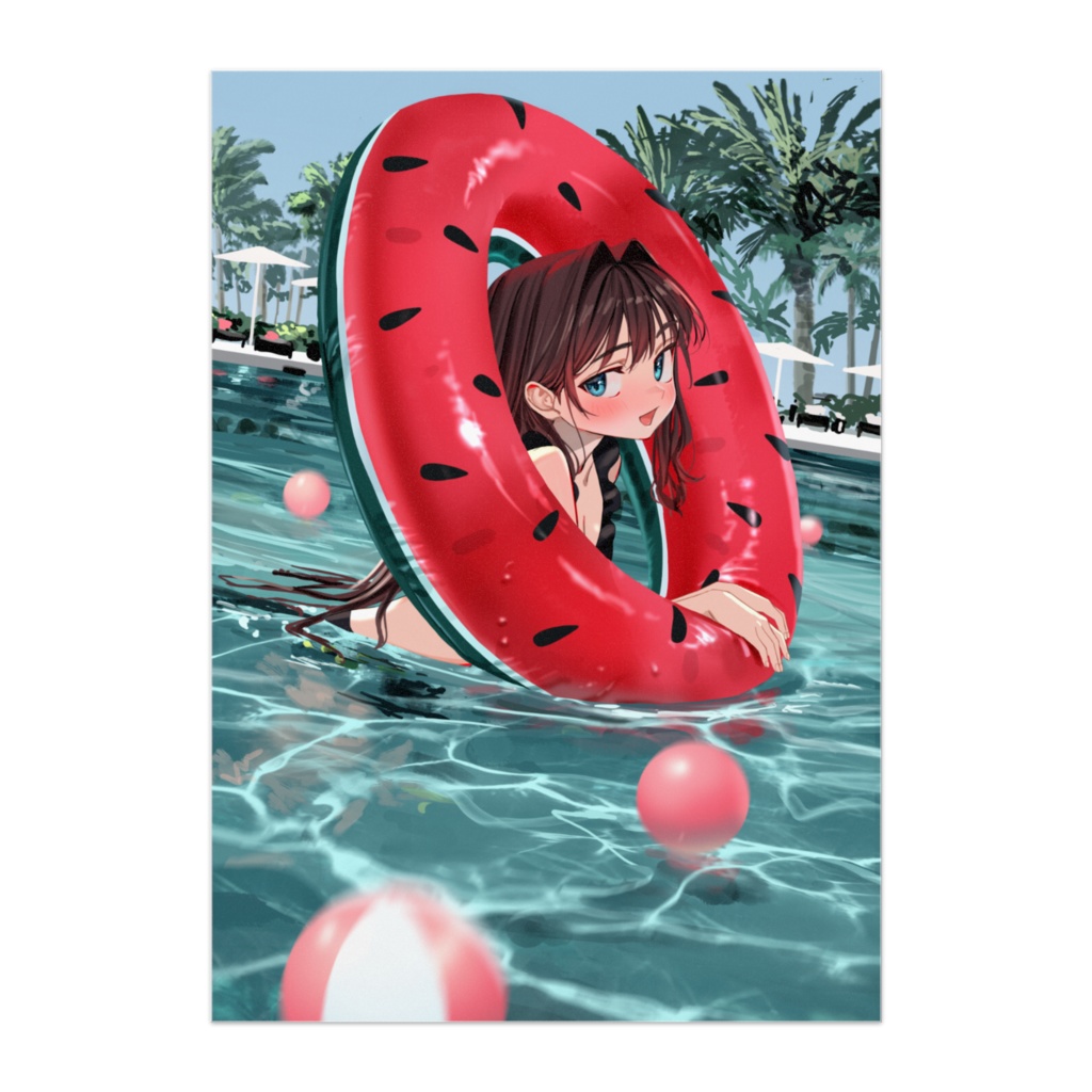 【ポスター】水着01