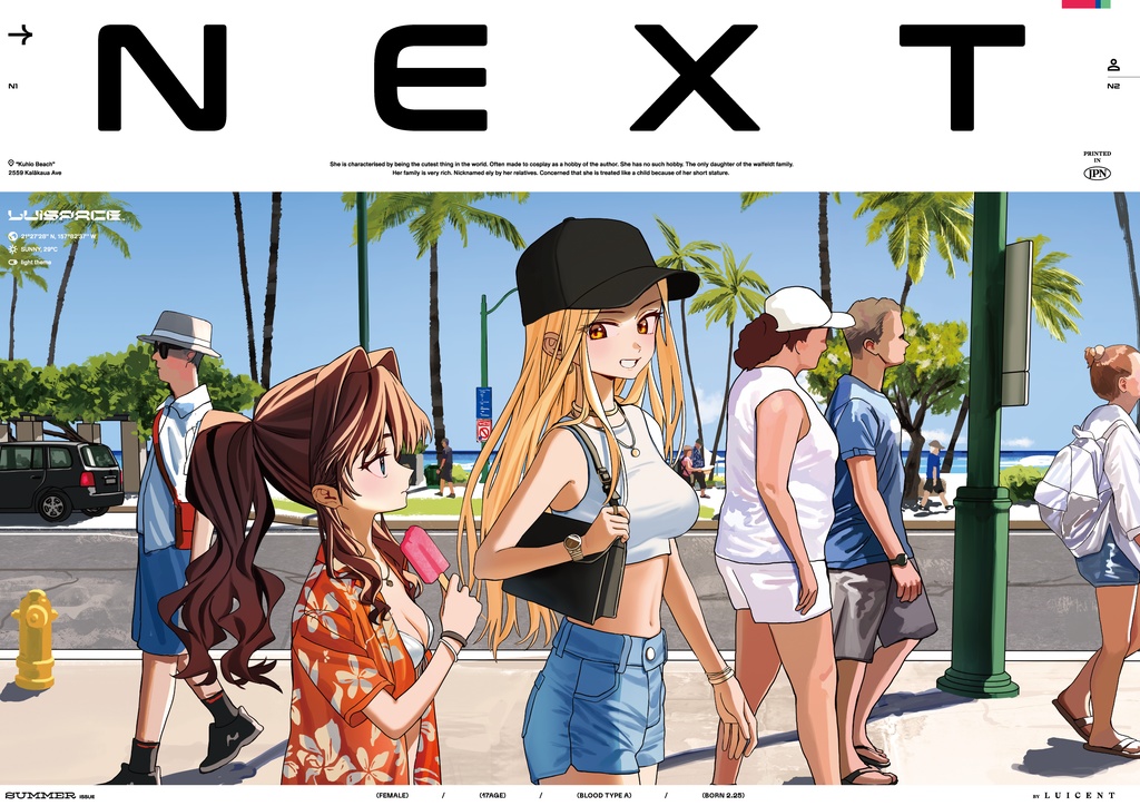 【C102新刊】NEXT【Illustration book】