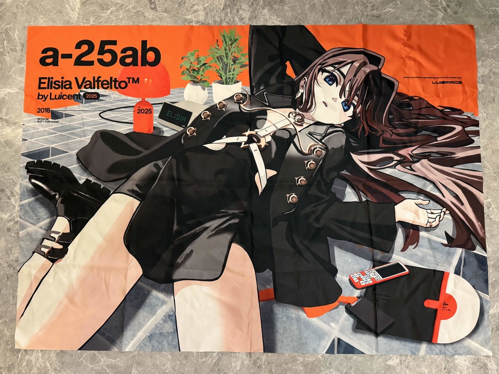 コミケ設営布ポスター