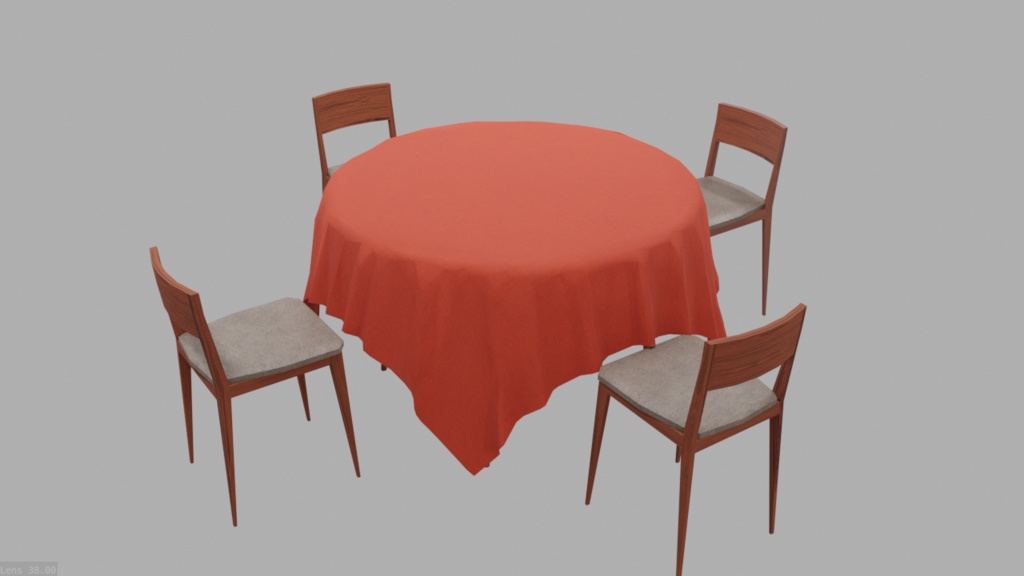 Table Set - Unity Ready