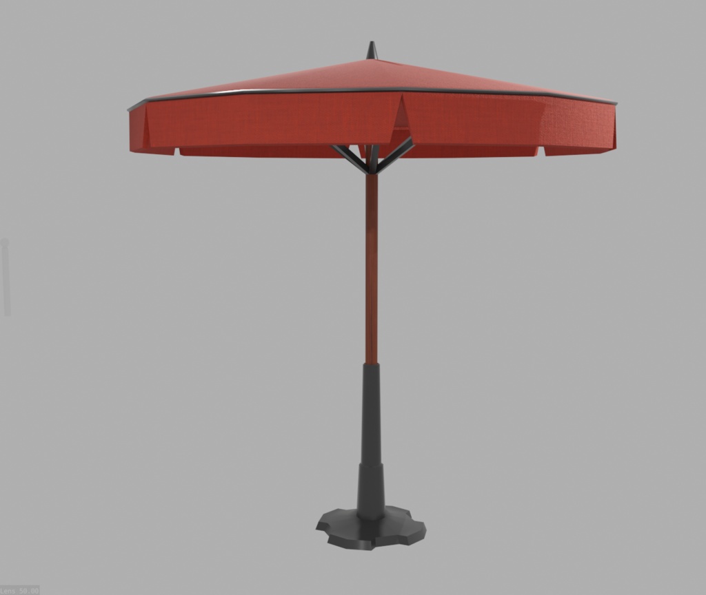 Parasol & Fence Set