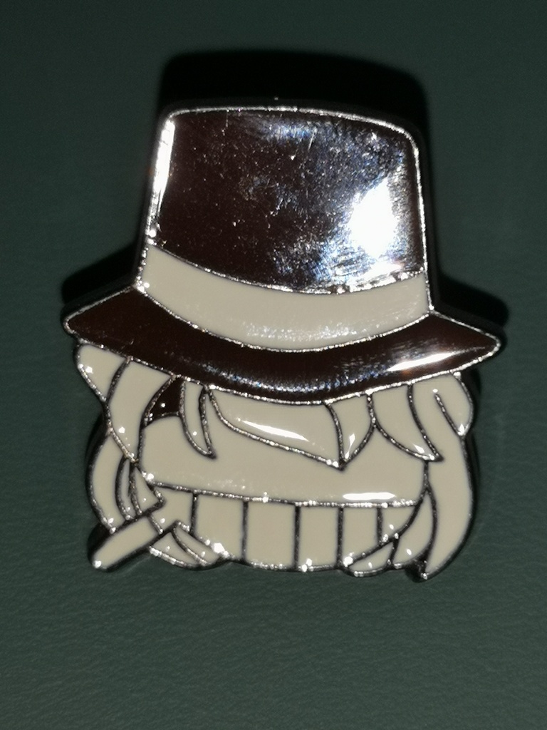 ジン 金属製ピンバッチ