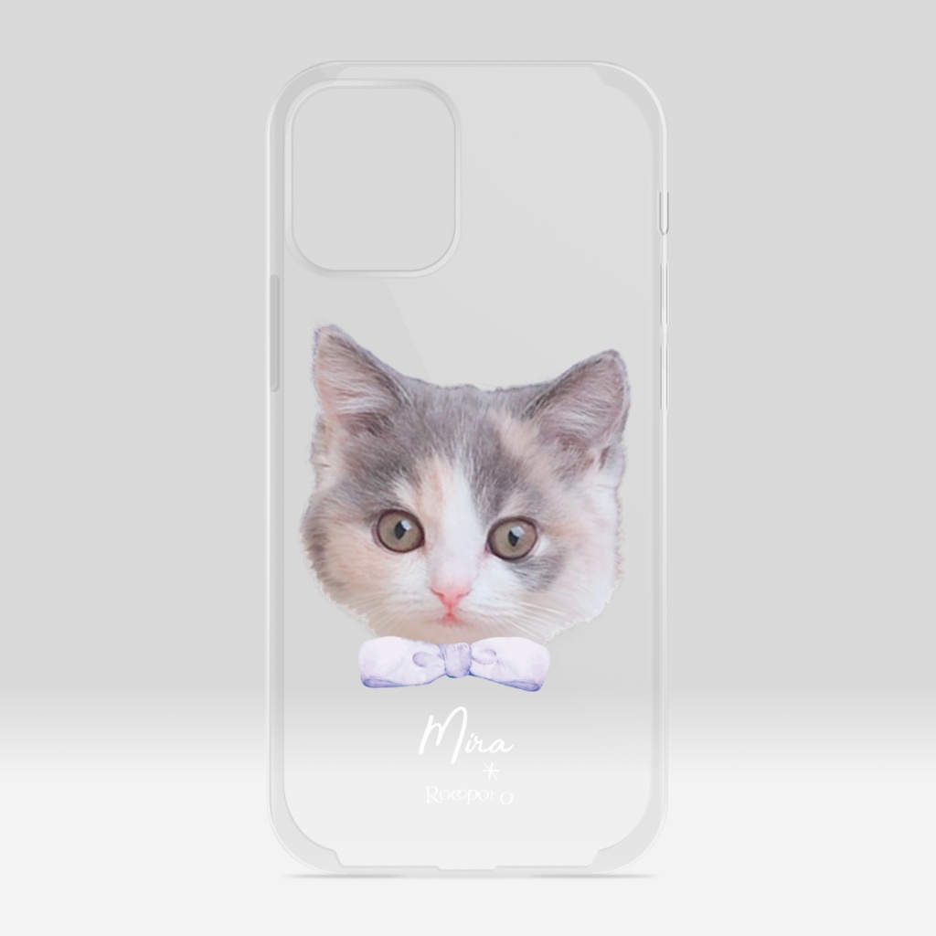 くじら座のみら / Mira クリア iPhone ケース