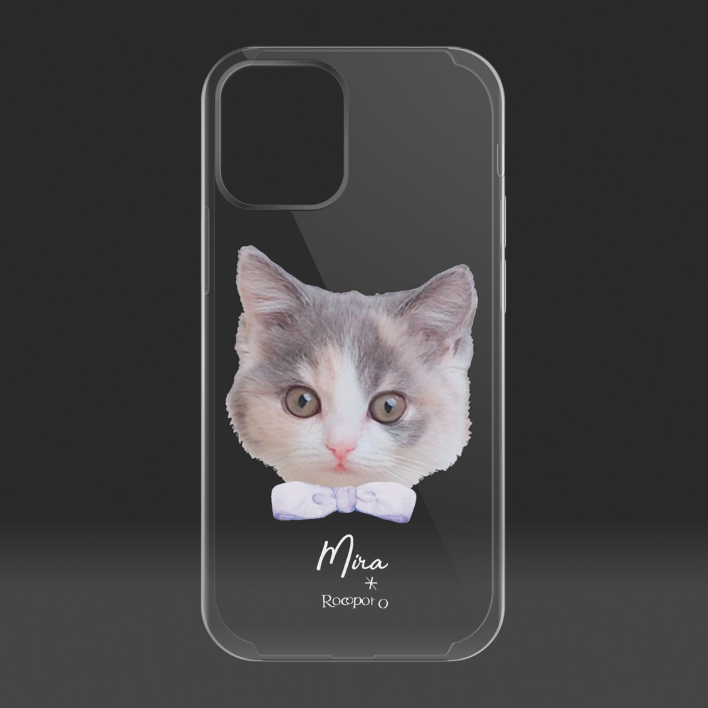 くじら座のみら / Mira クリア iPhone ケース