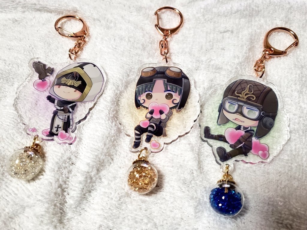 第五人格 アクリルキーホルダー(ハートシリーズ)