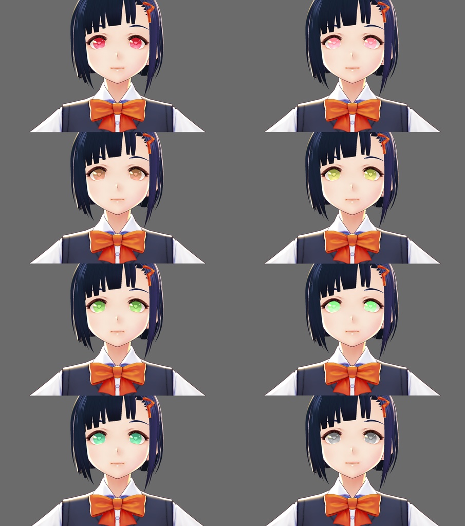 ♡ Vroid Heart Eyes Pack ~ 14 colors ♡