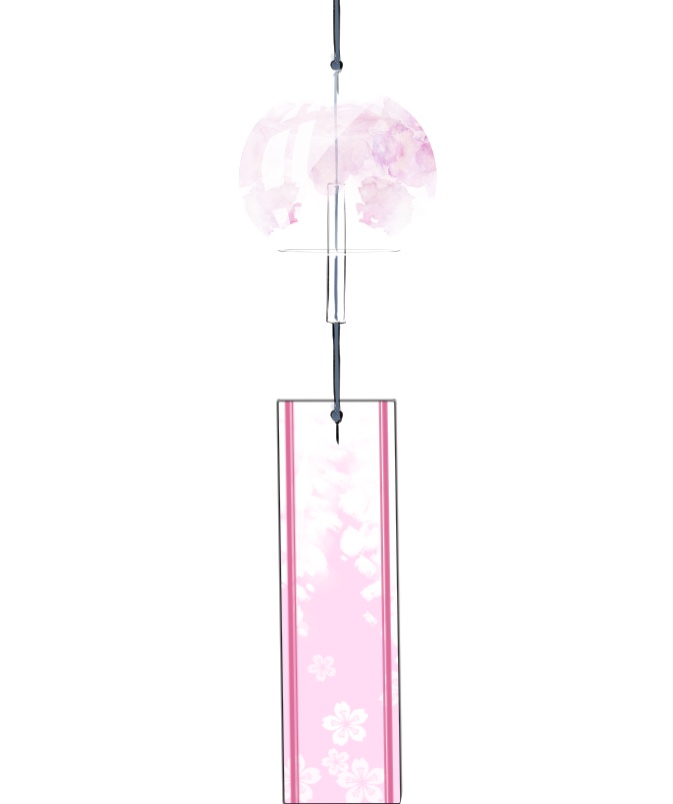 【動く】揺れる風鈴 6種類! OBSにそのままポンするだけ!