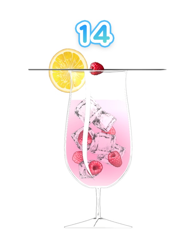 【動く!】夏のカクテル16種類<OBSにそのままポンするだけ!>