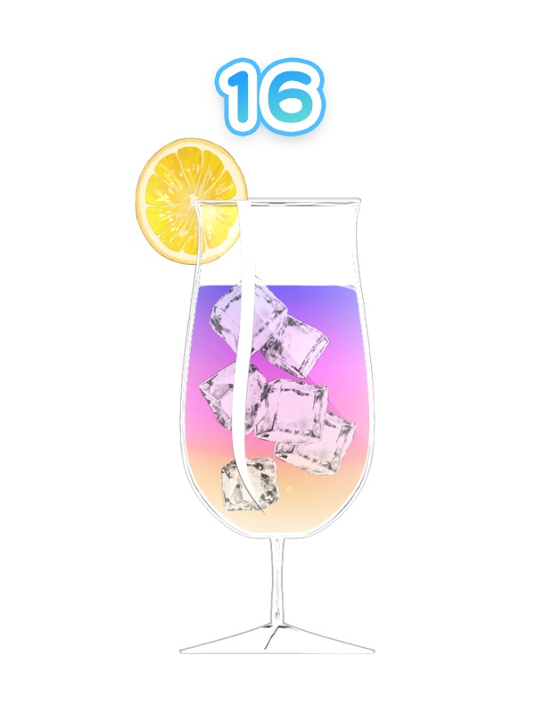 【動く!】夏のカクテル16種類<OBSにそのままポンするだけ!>