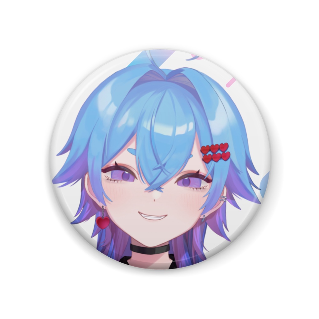 琅々宮ろろこ 缶バッジ-私服-57mm