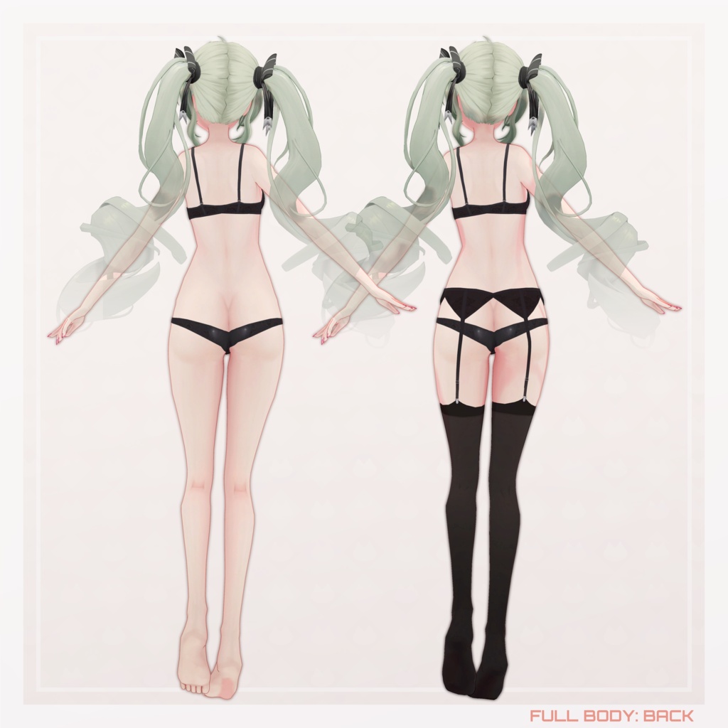 【セール!~8/9まで 3,200円】オリジナル3Dモデル「ノエラ(Noera)」