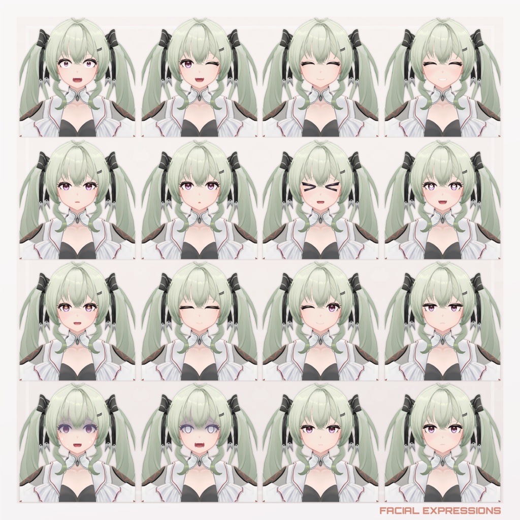 【セール!~8/9まで 3,200円】オリジナル3Dモデル「ノエラ(Noera)」