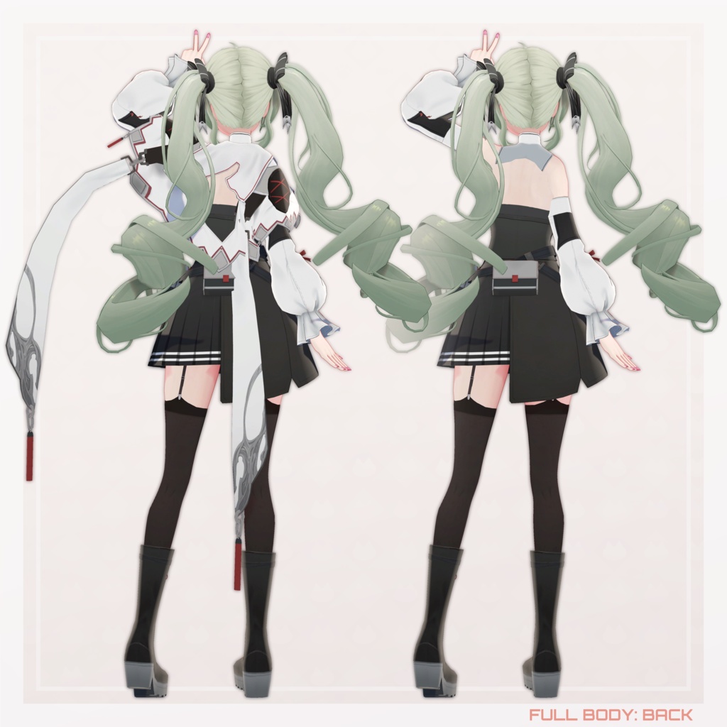 【セール!~8/9まで 3,200円】オリジナル3Dモデル「ノエラ(Noera)」