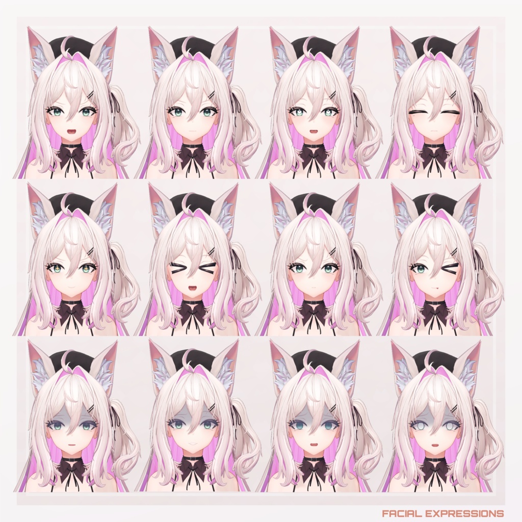 オリジナル3Dモデル「ミア(Mia)」
