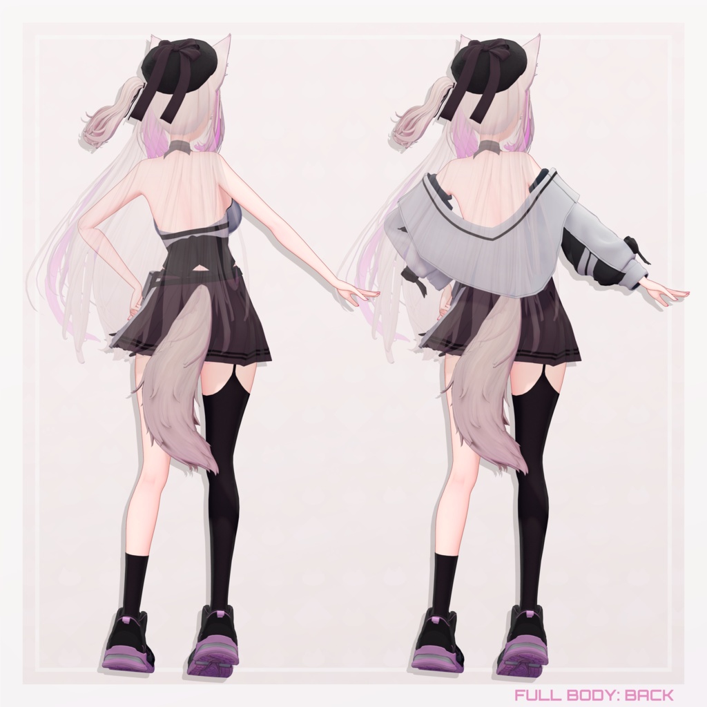 オリジナル3Dモデル「ミア(Mia)」