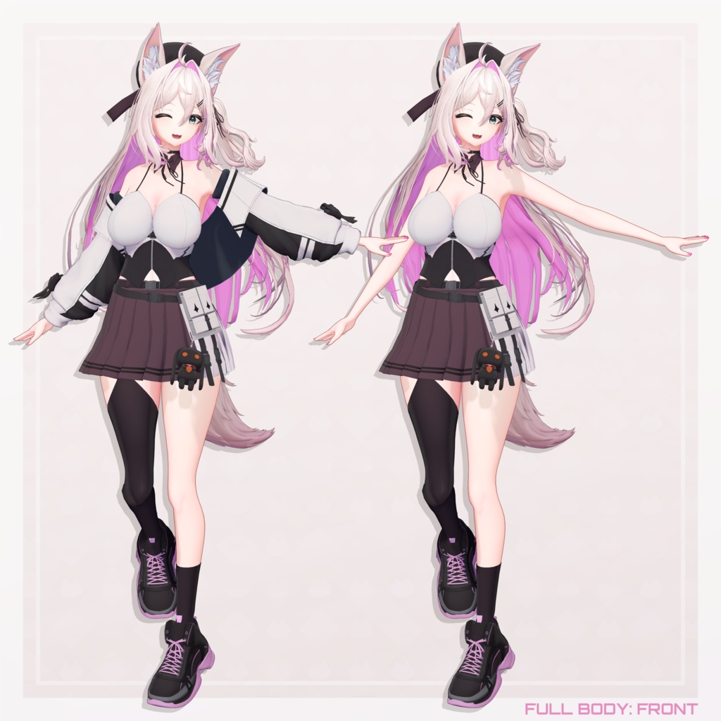 オリジナル3Dモデル「ミア(Mia)」