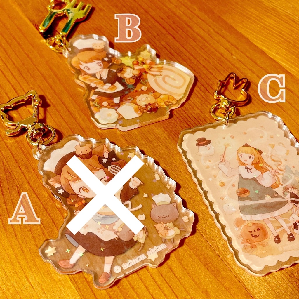 アクリルキーホルダー