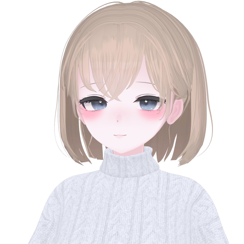 [VRC Hair] 両耳かけインナーカラーボブ 缩略图 6